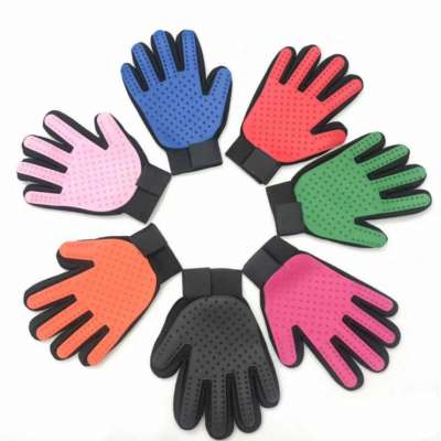 Amazon Hot Sale Pet Hair Remover Grooming Cleaning Glove